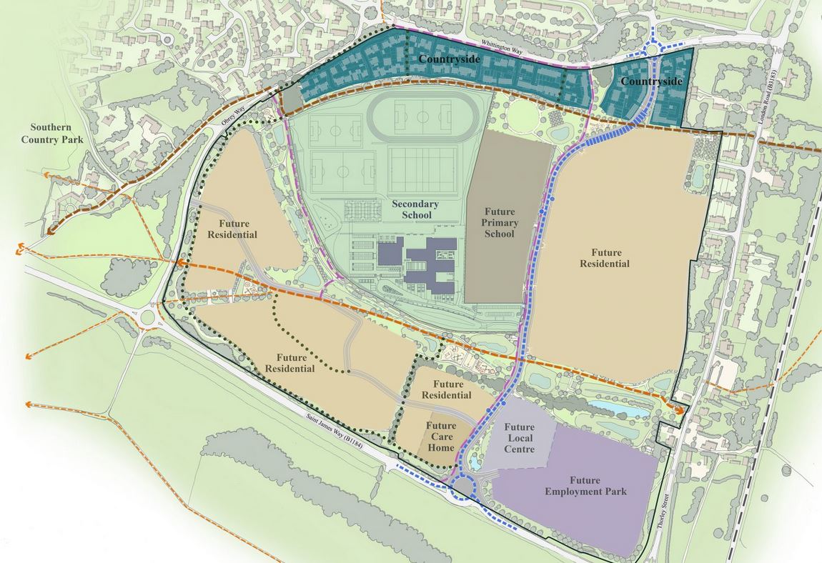 Countryside Begins Infrastructure Work At St James’ Park Development In Stortford South